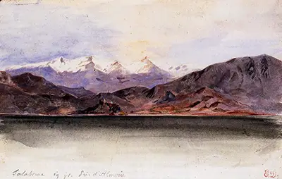 The Coast of Spain at Salabrena Eugene Delacroix